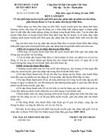 Hoạt động phối hợp tòa án nhân dân huyện Điện Bàn