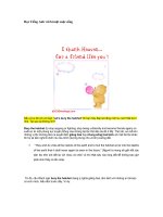 Học Tiếng Anh với bí mật cuộc sống 6