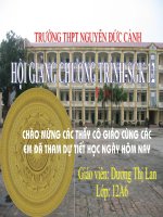 Tiết 49: Việt nam trong những năm đầu sau thắng lợi của cuộc kháng chiến chống Mỹ cứu nước năm 1975