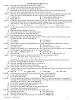 Đề đại học tham khảo 14