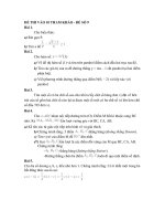 ĐỀ THI VÀO 10 THAM KHẢO - ĐỀ SỐ 9