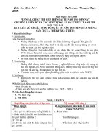 Giáo án lịch sử 9 - HK I