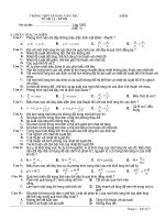 Kiểm tra 45 phút chương V-VI