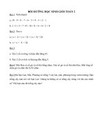 BỒI DƯỠNG HỌC SINH GIỎI TOÁN 2