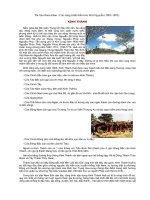 Các lăng tẩm triều Nguyễn