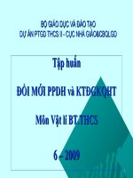 Tập huấn đổi mới PP