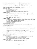 Đề tham khảo thi TN12 Toán (5)