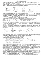 ĐỀ THI THỬ ĐẠI HỌC CAO ĐẲNG MÔN VẬT LÝ số 18
