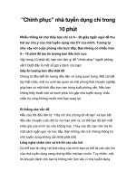 Chinh phục nhà tuyển dụng chỉ trong 10 phút 