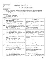 giao án hình học 6 - Học kỳ I