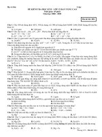 đề thi HK II Nâng cao 08-09