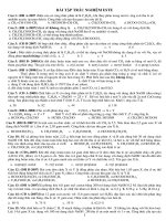 Bài tập trắc nghiệm este 