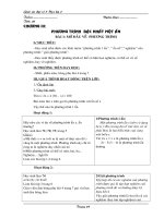 giao an HKII mon dai so