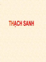 THẠCH SANH