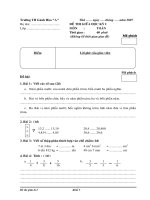 Đề thi giữa HK1