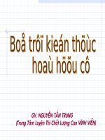 Luyện thi Hóa (phần 16): Tìm công thức phân tử khi biết công thức