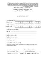 MẪU GIA HẠN NỘP THUẾ GTGT