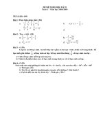 Đề tham khảo thi HKII Toán L6 (6)