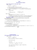 Đề ôn ĐH 2 có đáp án