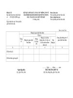 MẪU KẾT QUẢ ĐĂNG KÝ, CUNG CẤP THÔNG TIN VỀ GIAO DỊCH BẢO ĐẢM BẰNG QUYỀN SỬ DỤNG ĐẤT, TÀI SẢN GẮN LIỀN VỚI ĐẤT ( 6 tháng, năm)