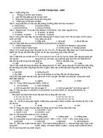 LUYỆN THI ĐẠI HỌC 2009- TUYỆT CÚ MÈO