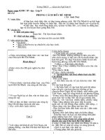 GIÁO ÁN NGỮ VĂN 9 HK1