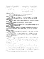 đề thi hs giỏi  tỉnh TTHuế 2008