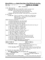 Giáo án vật lý hoàn chỉnh