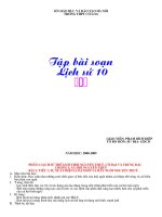 giáo án lịch sử 10-chuẩn-đầy đủ-chi tiết