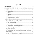 Bài tập thực hành MISABamboo NET2012 