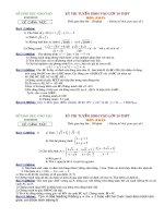 bo de tuyen moi(ĐTuấn )