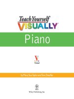 teach yourself visually piano