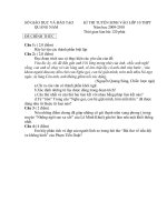 đề tuyển sinh 10 (09-10) Quảng Nam