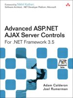 Addison wesley   advanced ASP NET AJAX server controls for  NET framework 3 5 (2008) 