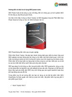 hướng dẫn cài đặt sử dụng seo power suite