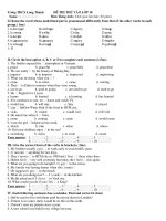 Thi thu lop 10 nghe an