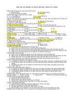 BT xác đinh các đại lượng đặc trưng của sóng