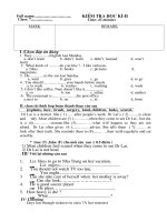 chat luong HKII(ma tran,dap an)