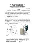 Xác định góc nâng giới hạn của cam trụ trên máy đóng bầu mía giống