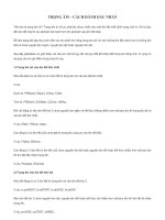 Trọng âm, không thể hay và toàn diện hơn