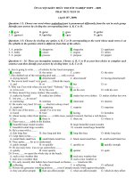 Ôn Thi TNPT Test 18