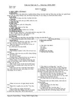 Giáo án Văn 9. Tuần 28