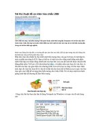 Vài thủ thuật để cá nhân hóa chiếc USB