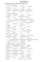 on tap kiem tra hoc ky II lop 9