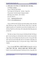 KHẢO SÁT VÀ ĐÁNH GIÁ HỆ THỐNG QUẢN LÝ BÁN HÀNG HIỆN TẠI CỦA CÔNG TY