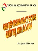 Giao tiếp trong hoạt động quản trị, kinh doanh 