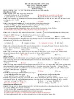 ĐỀ THI THỬ ĐẠI HỌC CAO ĐẲNG MÔN VẬT LÝ ĐỀ 8