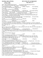 Đề ôn tập địa 9