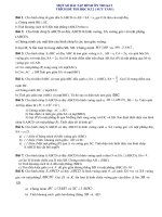 Bai tap hinh hoc lop 11 on thi ki 2 ( trich de thi nam 08)