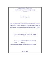Luận văn thu nhận enzyme chitosanase từ chủng xạ khuẩn streptomyces griceus (NN2) và ứng dụng để sản xuất đường chitosanoligosaccha 